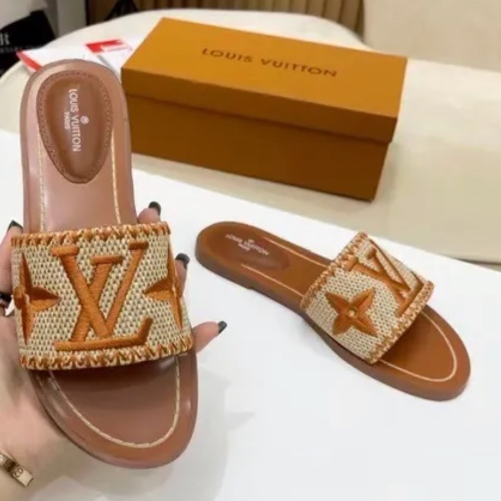 LV Sandals Never worn